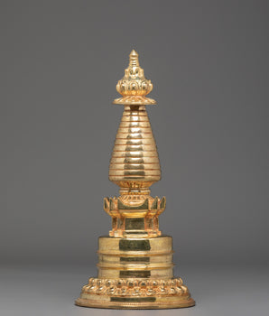 Handcrafted Tibetan Scared stupa  