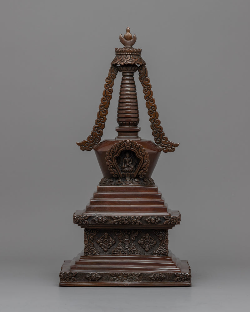 Tibetan Stupa For Meditation