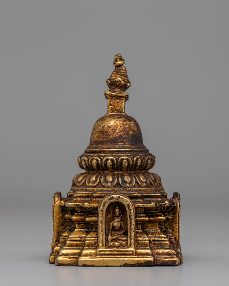 Tibetan Stupa Sculpture