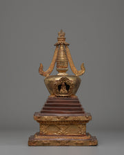 Spiritual Stupa Decor | Buddhist Ritual Artifact
