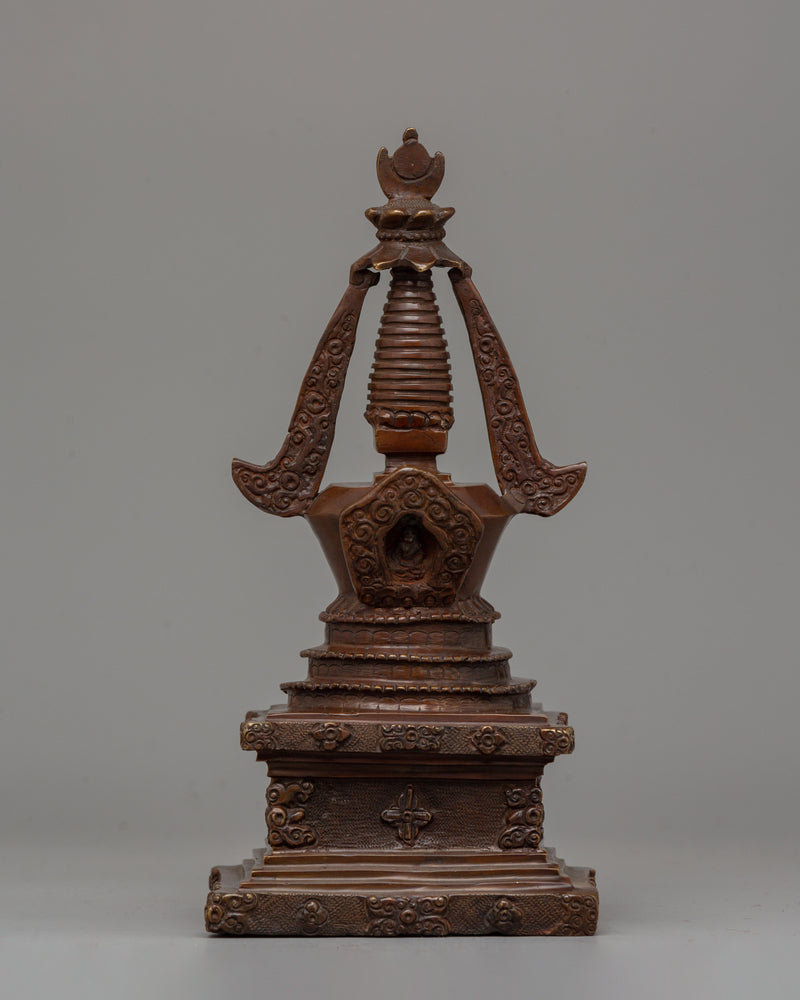 traditionally-handcarved-stupa