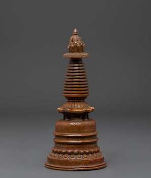 Decorative Buddhist stupa