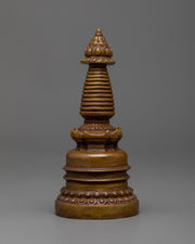 Oxidized Copper Stupa