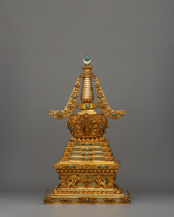 gold-plated-stupa-for-shrine