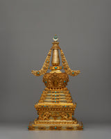 gold-plated-stupa-for-shrine