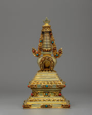 stupa-gold-plated-artwork