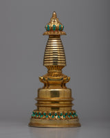 Shrine Stupa Statue