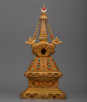 Luxurious Handmade Stupa 