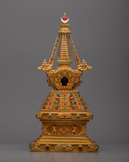 Luxurious Handmade Stupa 