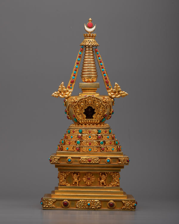 Luxurious Handmade Stupa 