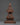 Oxidized Copper Tibetan Stupa