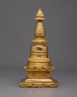 Handcrafted Golden Stupa