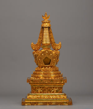 Tibetan Lotus Blossom Stupa