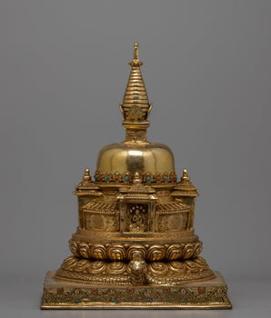 Handmade Stupa Statue