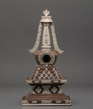 Decorative Handmade Buddhist Stupa