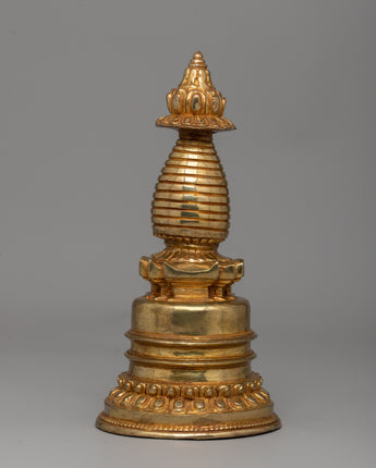 Traditional Buddhist Handmade Kadampa Stupa