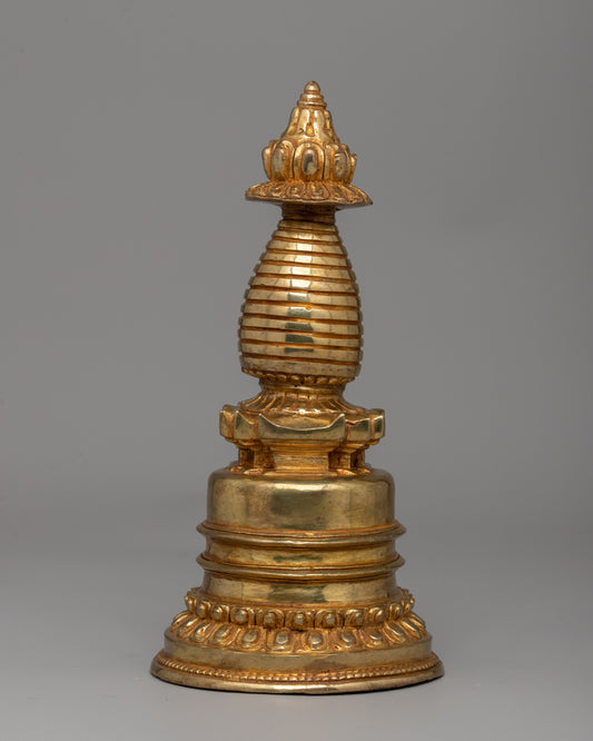 Traditional Buddhist Handmade Kadampa Stupa