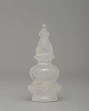 Crystal Body Stupa | Sacred Symbol of Enlightenment & Purification