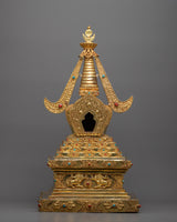 Buddhist Temple Stupa