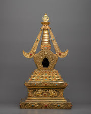 Buddhist Temple Stupa