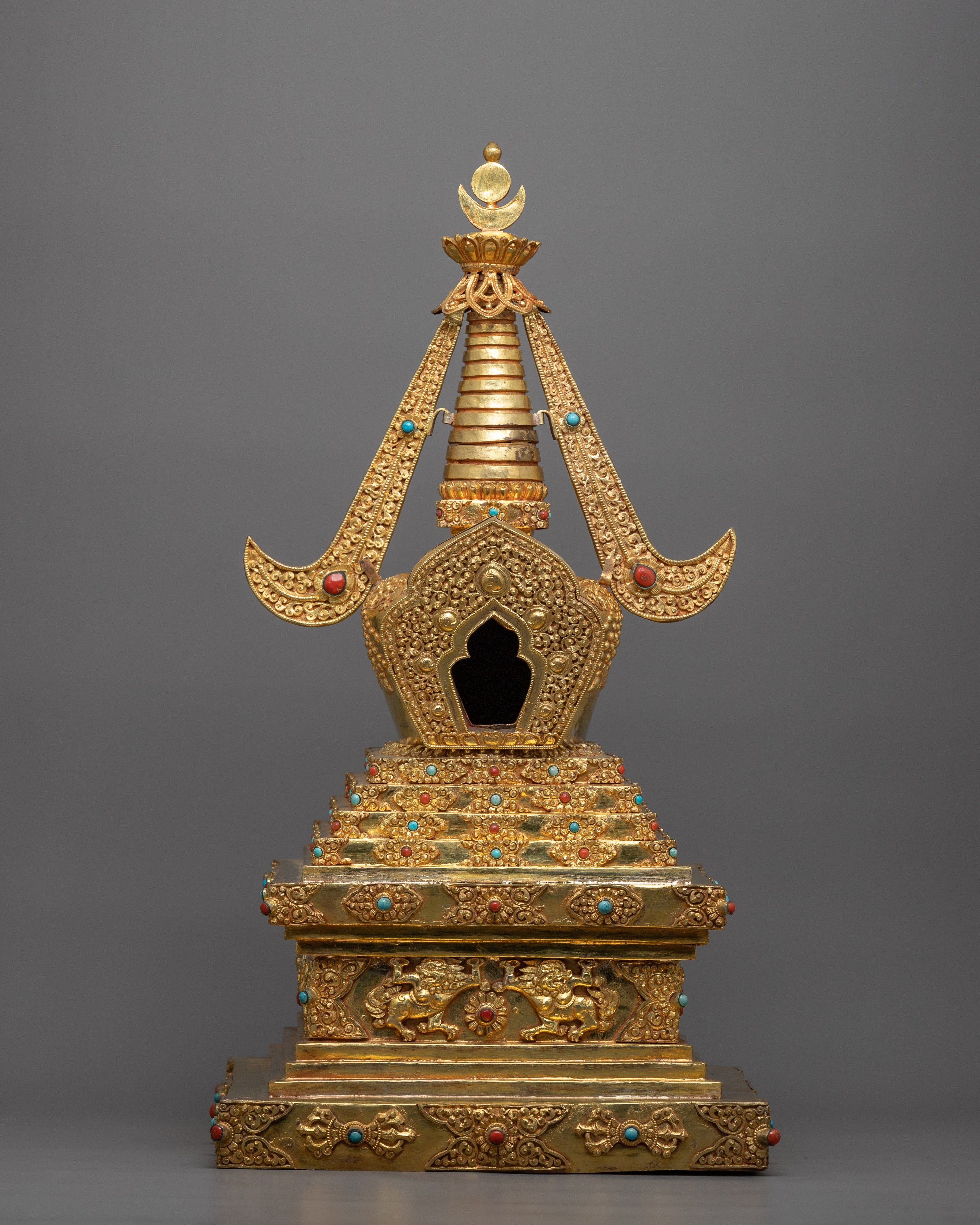 Buddhist Temple Stupa