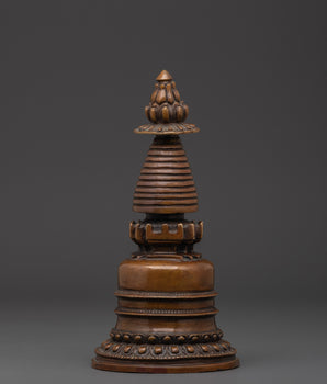 Handcrafted Stupa Altar Decor