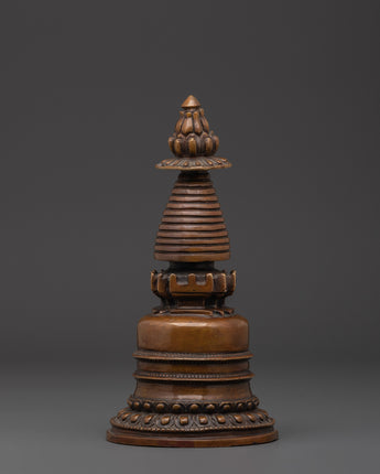 Handcrafted Stupa Altar Decor