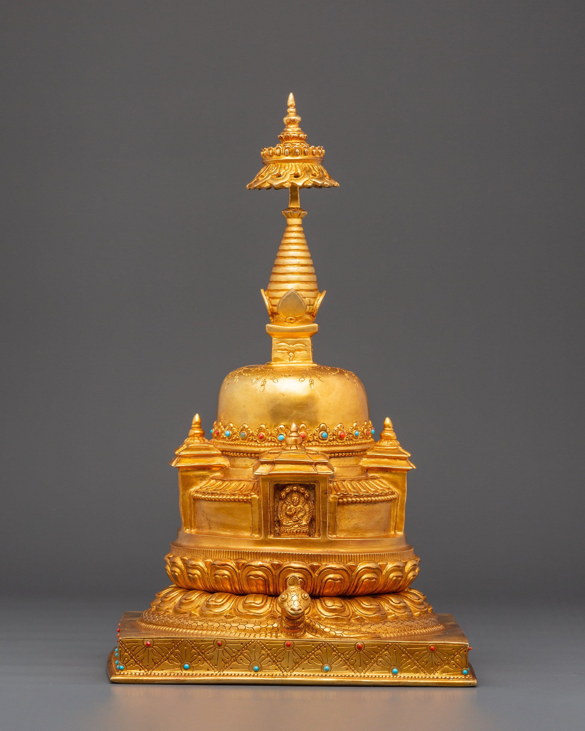 Golden Stupa for Ritual Ceremonies