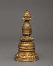 Handmade Himalayan Kadampa Stupa 