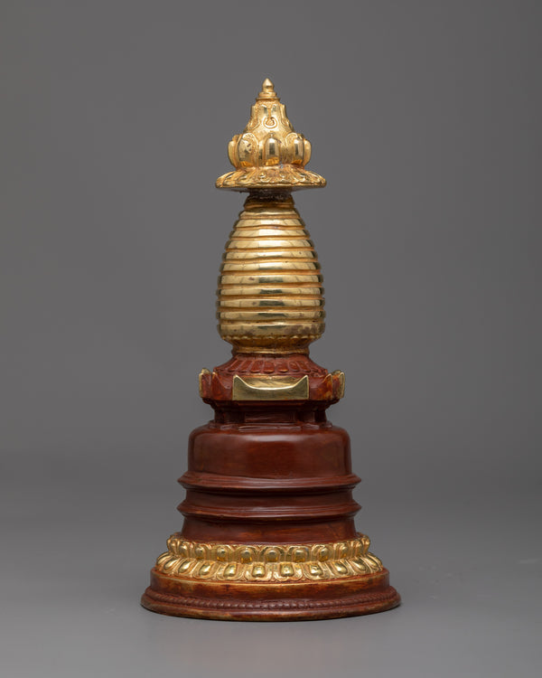 Hand-Carved Kadam Stupa