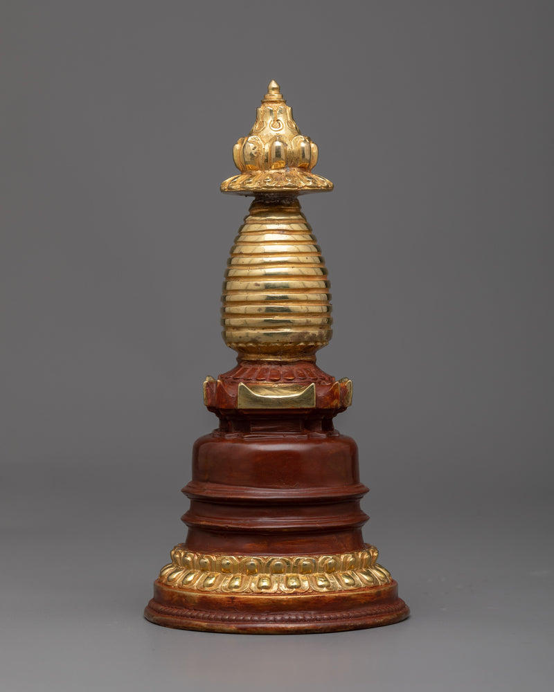 Hand-Carved Kadam Stupa