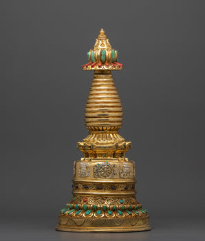 Traditional Tibetan Buddhist Stupa