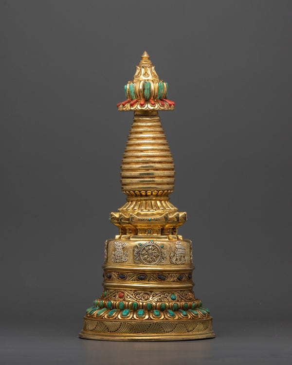 Traditional Tibetan Buddhist Stupa