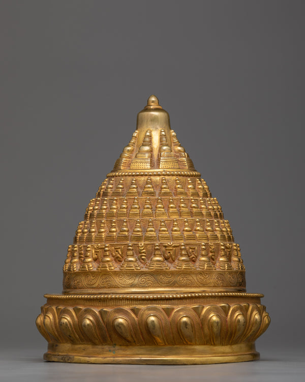 Golden Stupa Statue