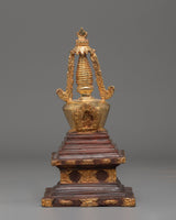 Handcrafted Himalayan Stupa Monument