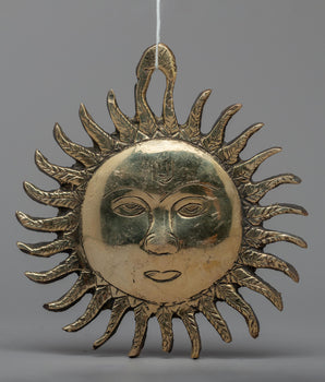 Sun Wall Hanging | Sun of Enlightenment Shines