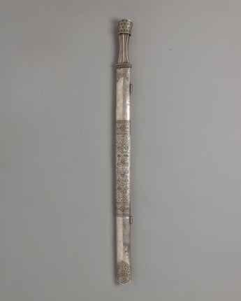 Bhutanese Style Silver Sword