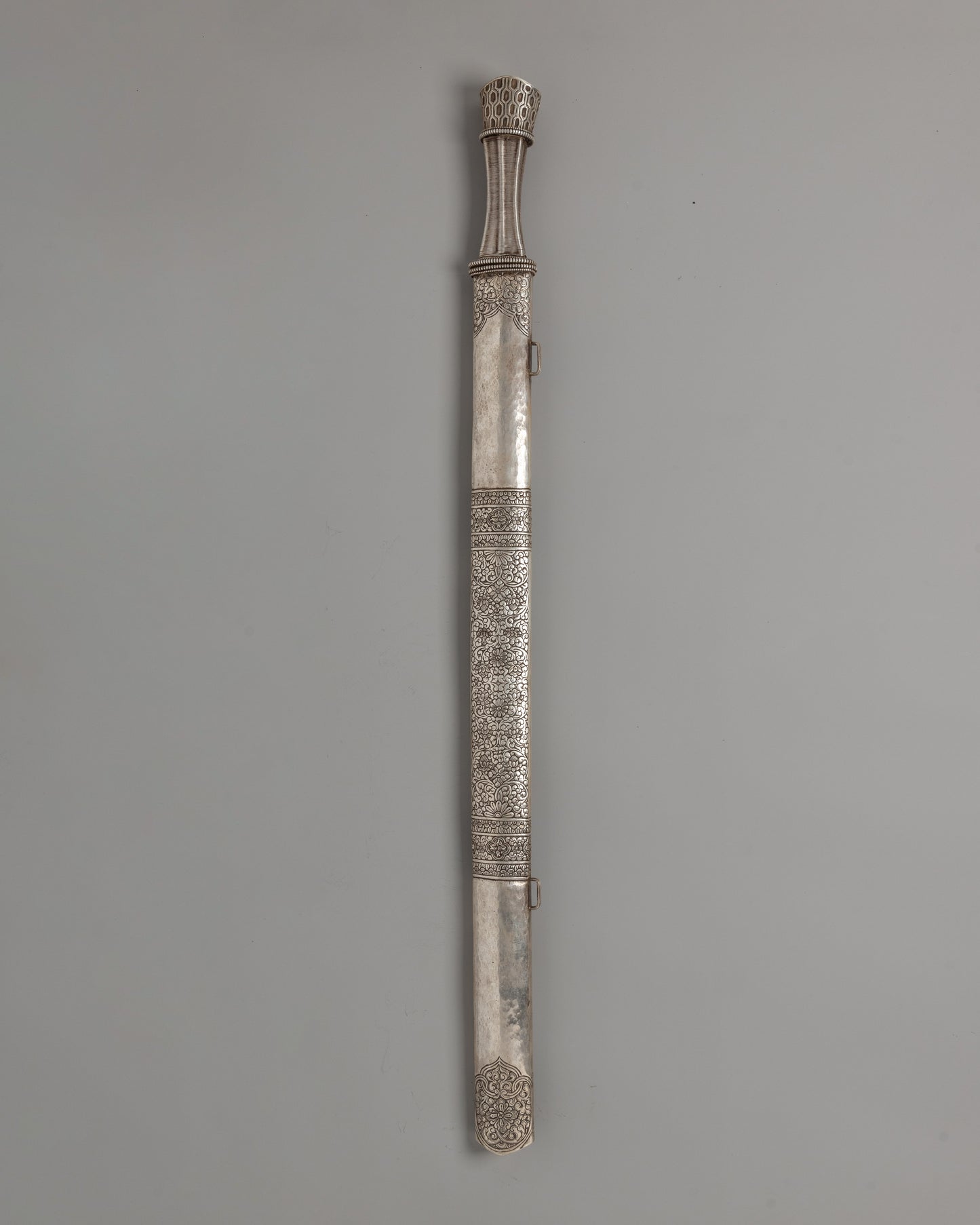 Bhutanese Style Silver Sword