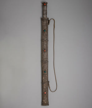 Beautiful Tibetan Buddhist Religious Sword | Sacred Ritual Tool for Enlightenment