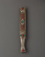 tibetan-sword-with-white-metal