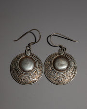 Dangle Circle Earrings