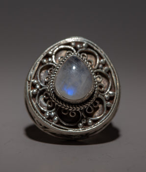 Moon Stone Ring
