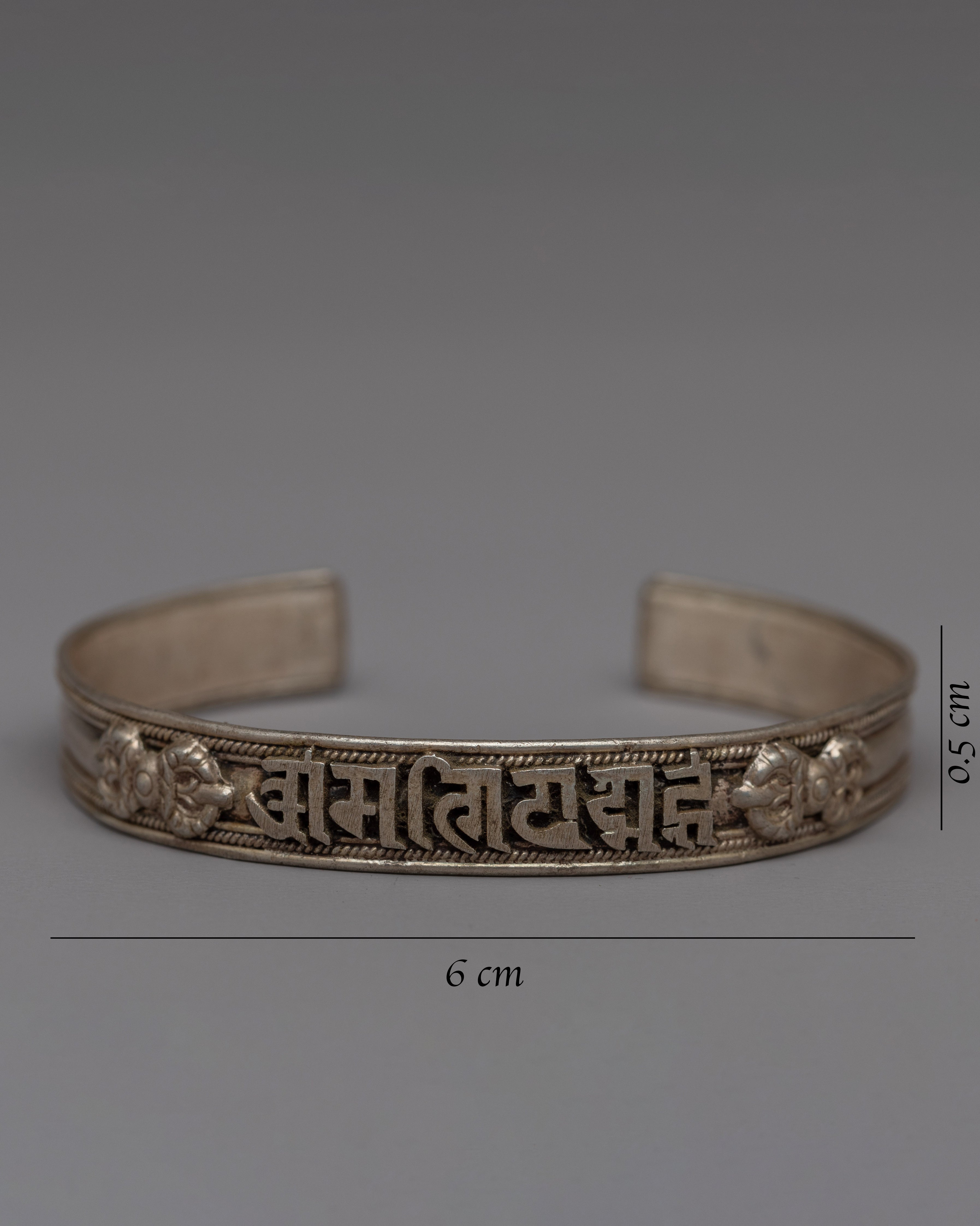 Handmade Tibetan Silver Bracelet Jewelry | Handcrafted Tibetan Protection Lucky Bracelet