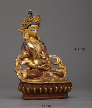 Amitabha Buddha of Pure Land Statue | Enhanced with 24K Gold Plating for Divine Radiance