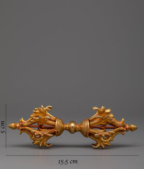 Handcrafted Drilbu | Authentic Copper Body for Spiritual Healing and Meditation