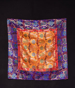 Tibetan Silk Table Cloth for Decor | Cover for Living Spaces & Sacred Areas