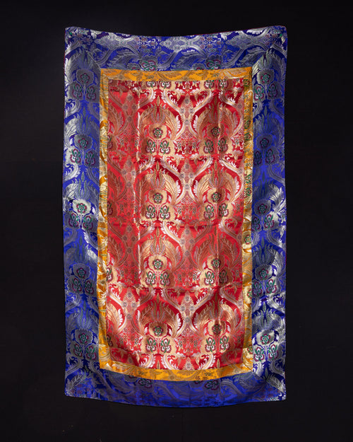 Silk Table Cloth | Tibetan Silk Cloth for Meditation and Decor