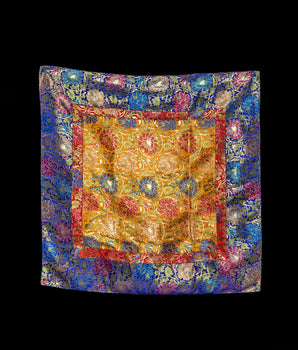 Silk Fabric Table Cloth | Traditional Tibetan Decor