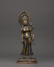 Tibetan Green Tara Sculpture