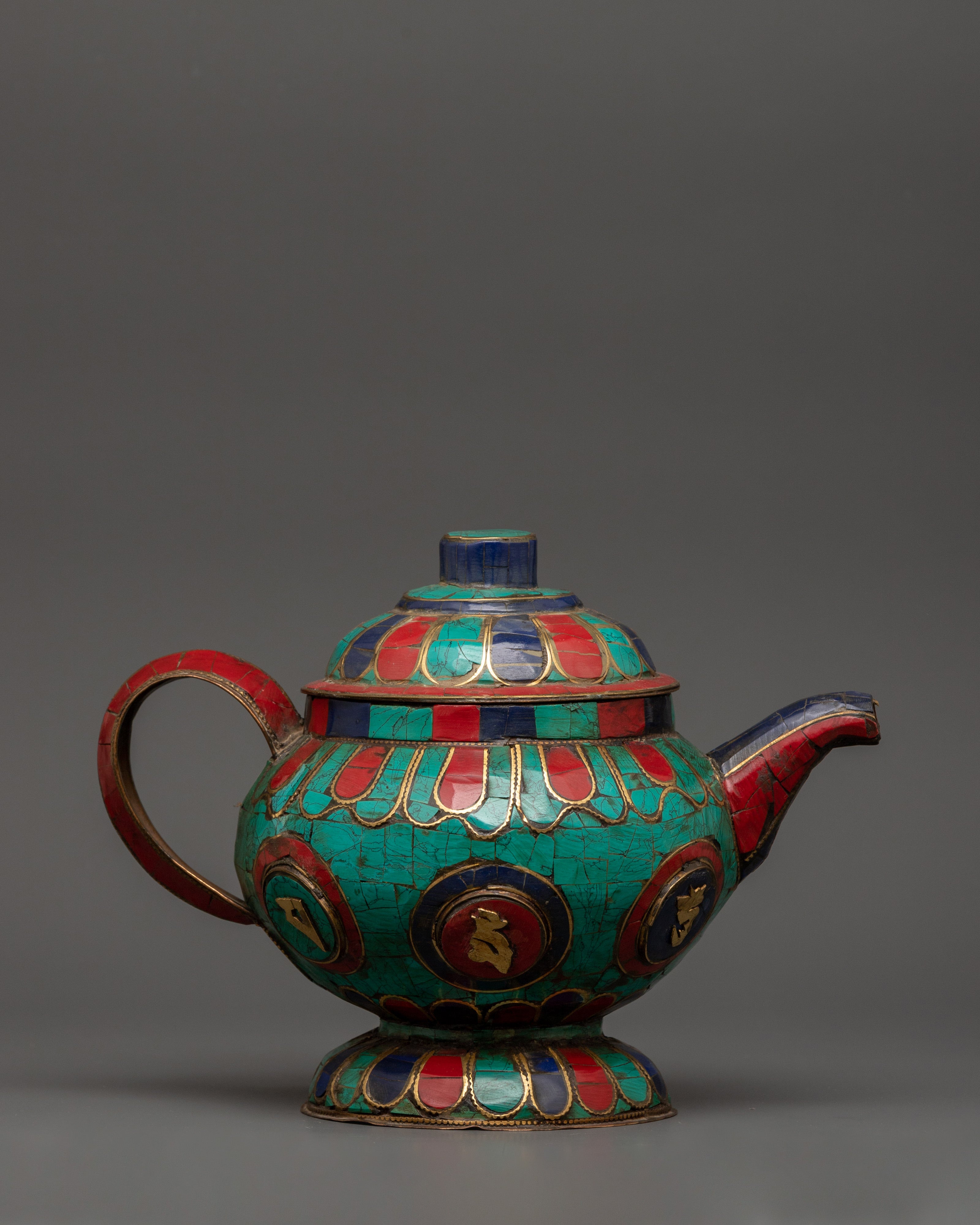 Gemstone Tea Pot